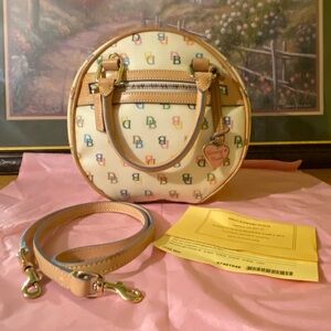 Dooney & Bourke Y2K Rainbow Monogram Circle IT Baggy Cutie !!! Make Me An Offer!